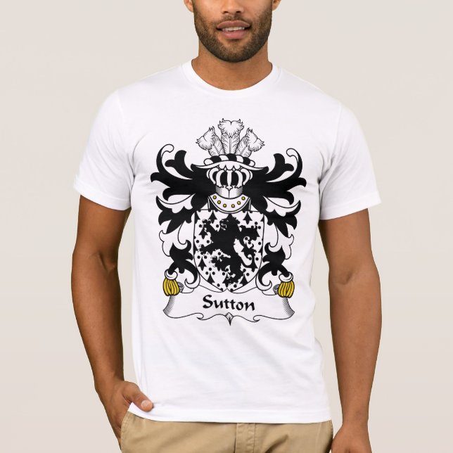 Camiseta Escudo de la familia de Sutton (Anverso)