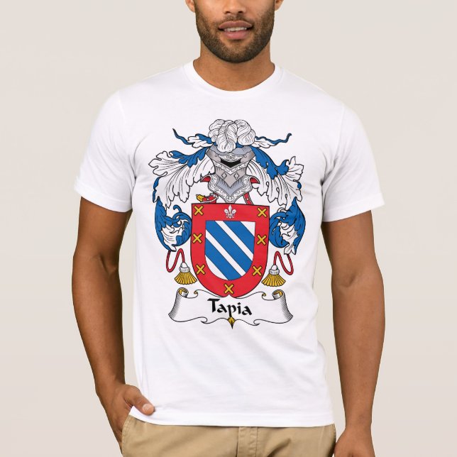 Camiseta Escudo de la familia de Tapia (Anverso)