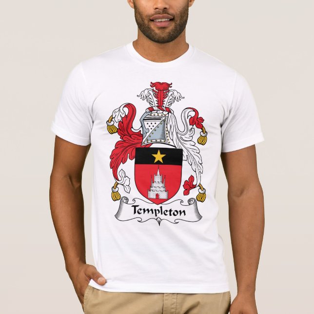 Camiseta Escudo de la familia de Templeton (Anverso)