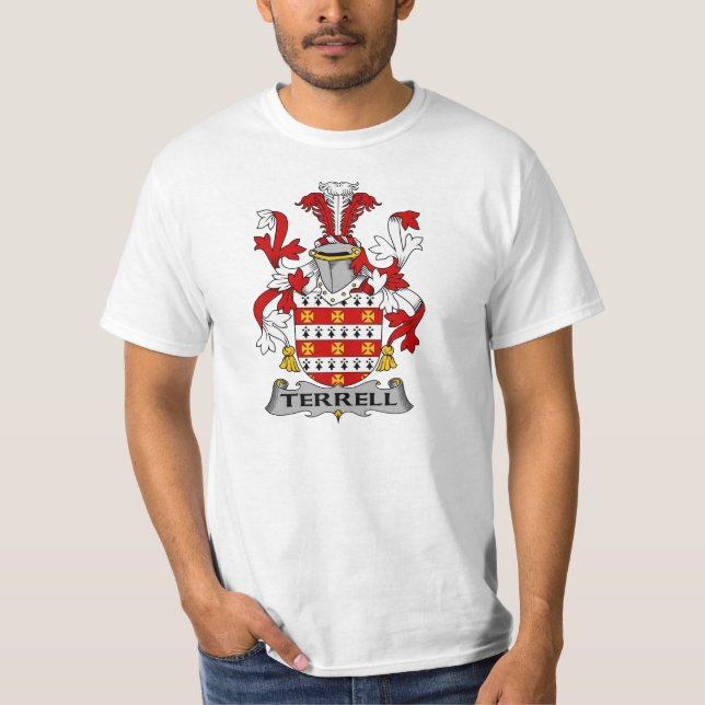 Camiseta Escudo de la familia de Terrell (Anverso)