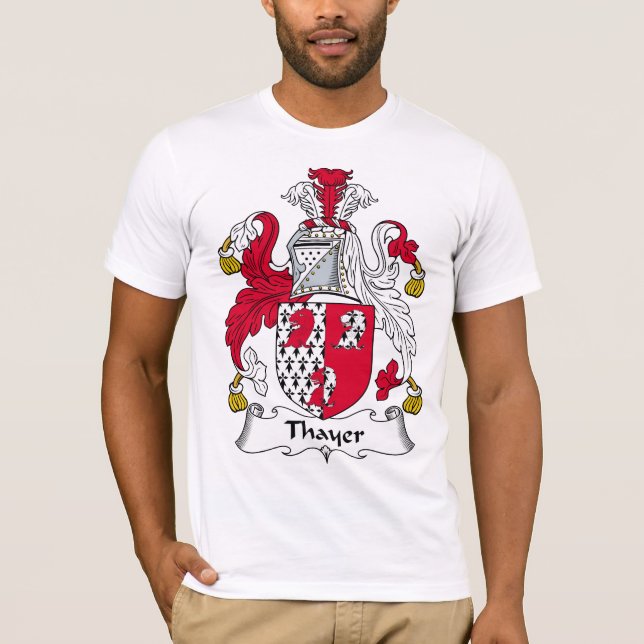 Camiseta Escudo de la familia de Thayer (Anverso)