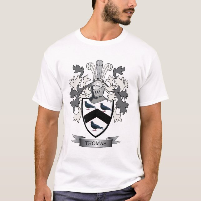Camiseta Escudo de la familia de Thomas (Anverso)