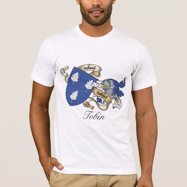 Camiseta Escudo de la familia de Tobin (Anverso)