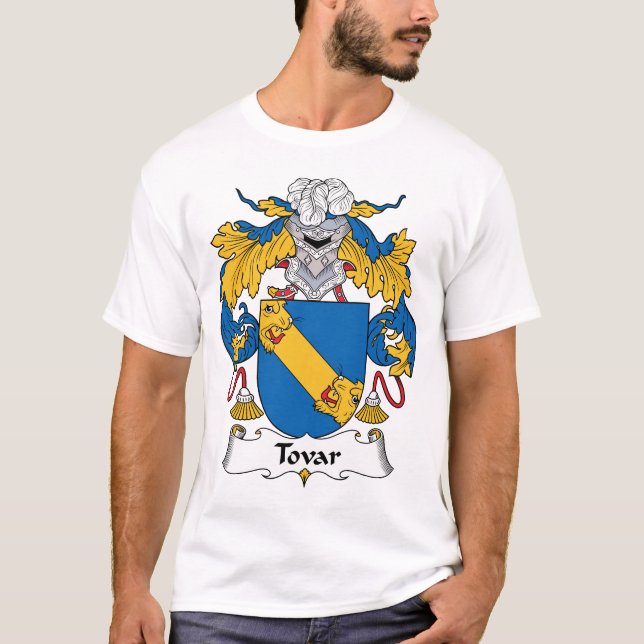 Camiseta Escudo de la familia de Tovar (Anverso)