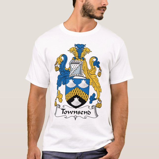 Camiseta Escudo de la familia de Townsend (Anverso)