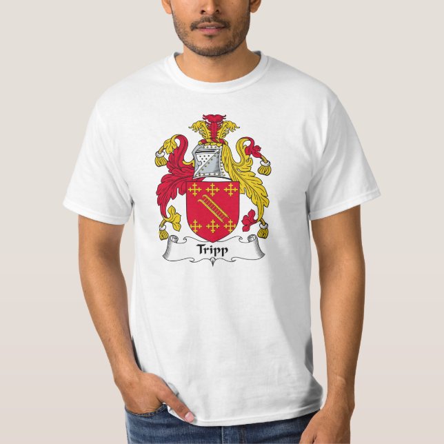 Camiseta Escudo de la familia de Tripp (Anverso)