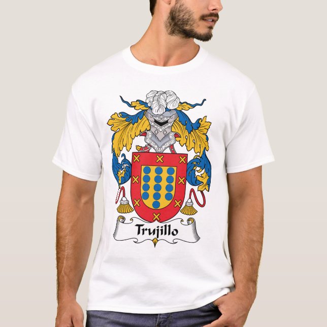 Camiseta Escudo de la familia de Trujillo (Anverso)