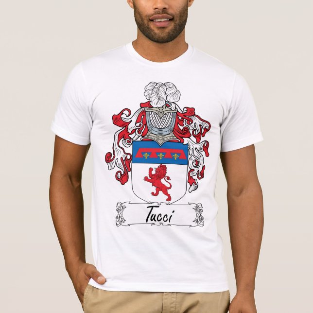Camiseta Escudo de la familia de Tucci (Anverso)