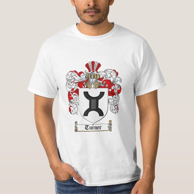 Camiseta Escudo de la familia de Turner - escudo de armas (Anverso)