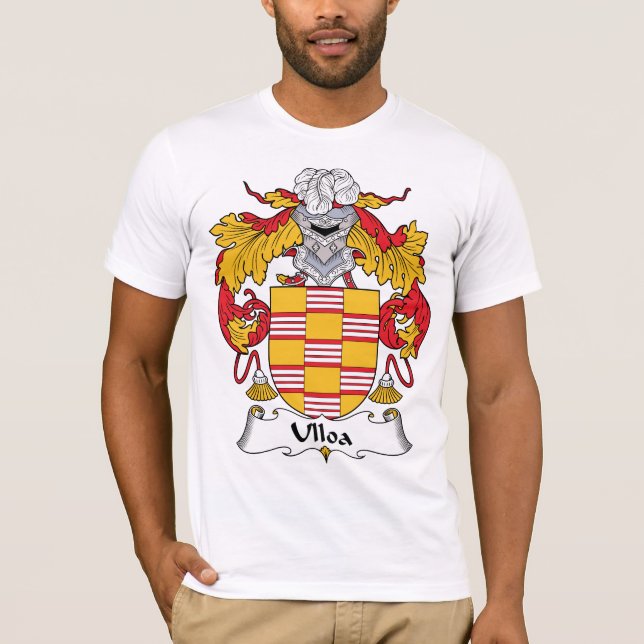 Camiseta Escudo de la familia de Ulloa (Anverso)