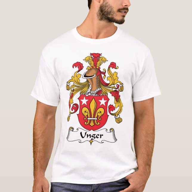Camiseta Escudo de la familia de Unger (Anverso)