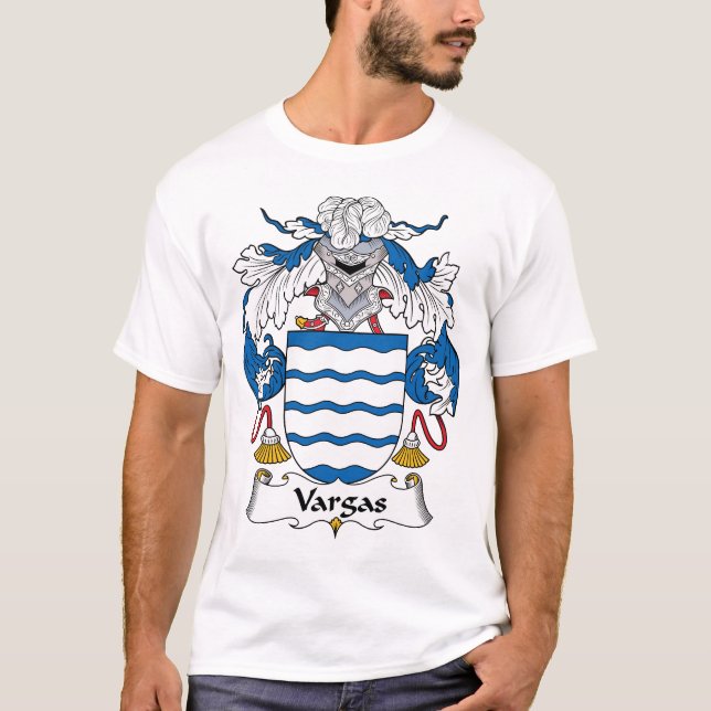 Camiseta Escudo de la familia de Vargas (Anverso)