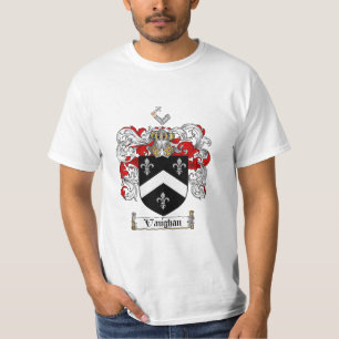 Camiseta Escudo de la familia de Vaughan - escudo de armas