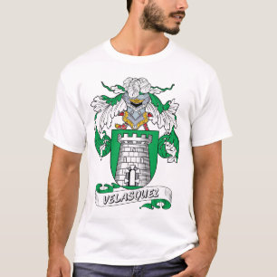 Camiseta Escudo de la familia de Velasquez