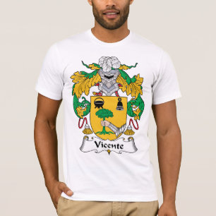 Camiseta Escudo de la familia de Vicente