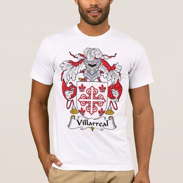 Camiseta Escudo de la familia de Villarreal (Anverso)