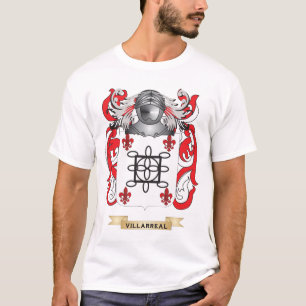 Camiseta Escudo de la familia de Villarreal (escudo de