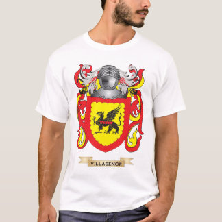 Camiseta Escudo de la familia de Villasenor (escudo de