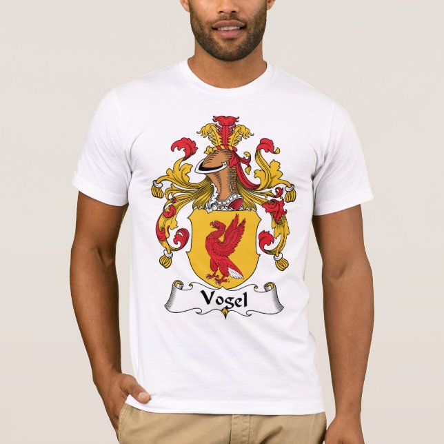 Camiseta Escudo de la familia de Vogel (Anverso)