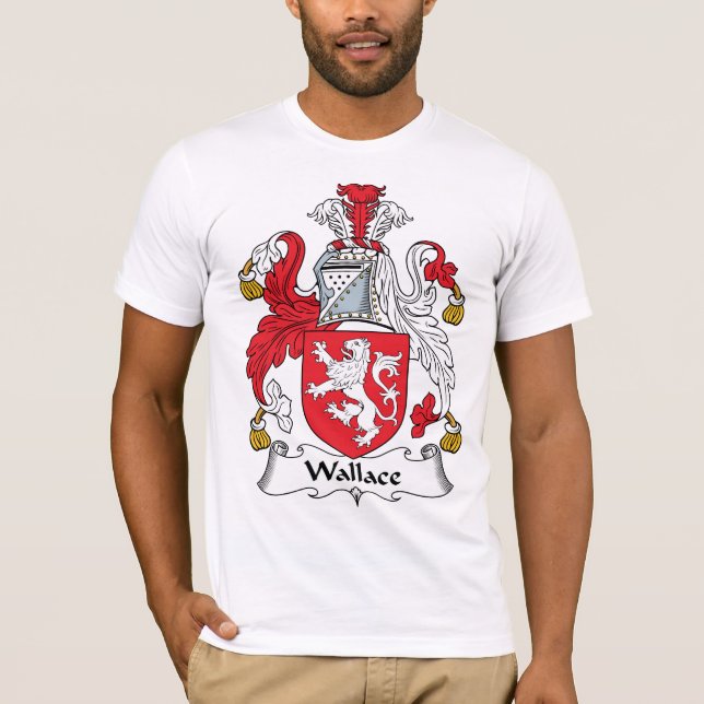 Camiseta Escudo de la familia de Wallace (Anverso)