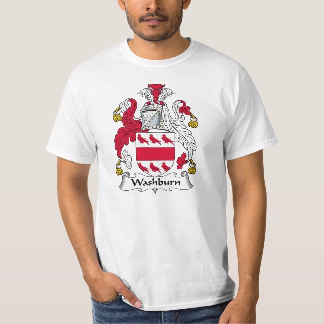 Camiseta Escudo de la familia de Washburn (Anverso)