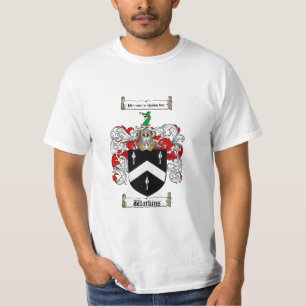 Camiseta Escudo de la familia de Watkins - escudo de armas