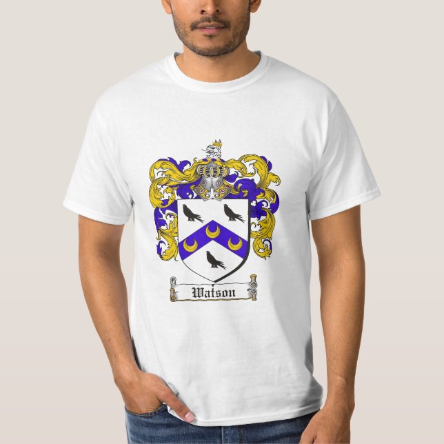 Camiseta Escudo de la familia de Watson - escudo de armas (Anverso)