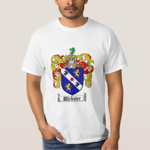 Camiseta Escudo de la familia de Webster - escudo de armas