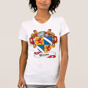 Camiseta Escudo de la familia de Weems