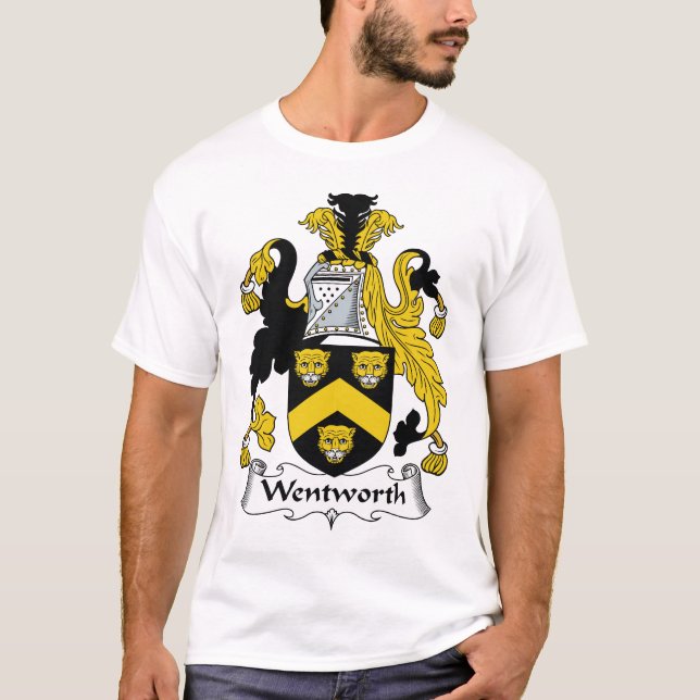 Camiseta Escudo de la familia de Wentworth (Anverso)