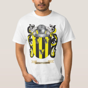Camiseta Escudo de la familia de Whitcomb (escudo de armas)