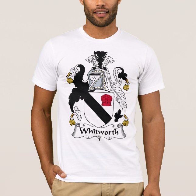 Camiseta Escudo de la familia de Whitworth (Anverso)