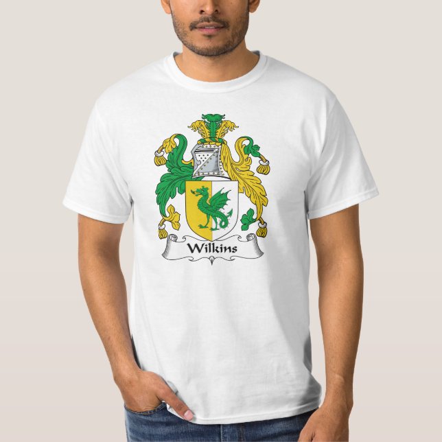 Camiseta Escudo de la familia de Wilkins (Anverso)