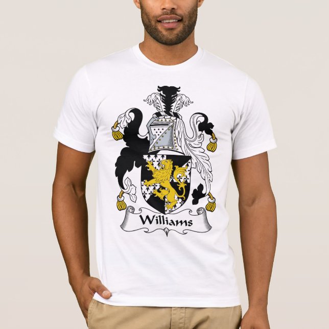Camiseta Escudo de la familia de Williams (Anverso)