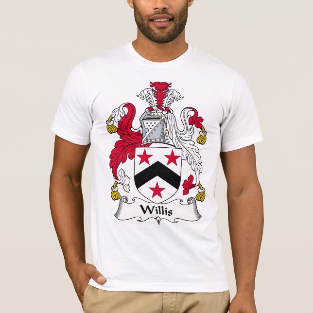 Camiseta Escudo de la familia de Willis (Anverso)
