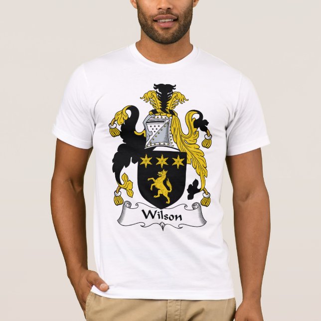 Camiseta Escudo de la familia de Wilson (Anverso)