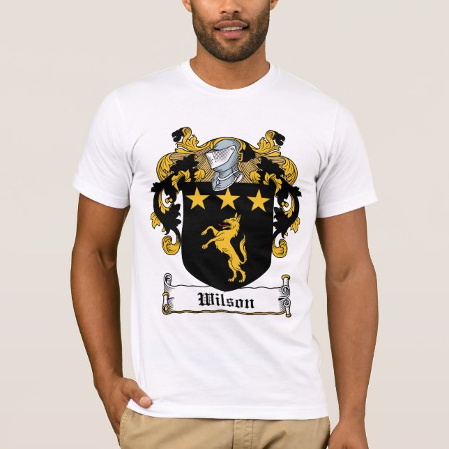 Camiseta Escudo de la familia de Wilson (Anverso)
