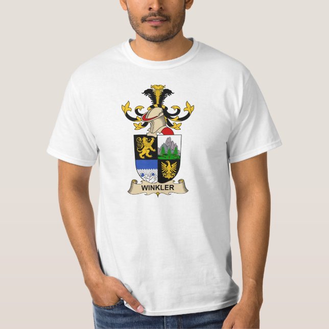 Camiseta Escudo de la familia de Winkler (Anverso)
