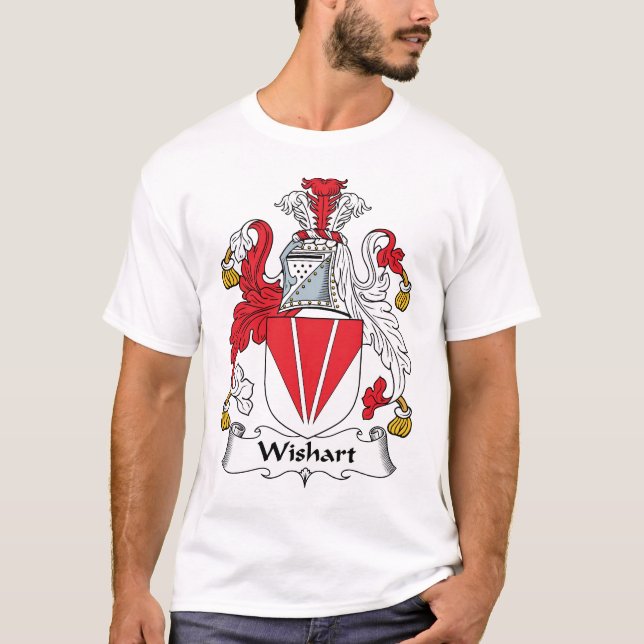 Camiseta Escudo de la familia de Wishart (Anverso)