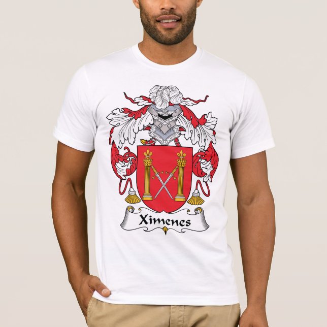 Camiseta Escudo de la familia de Ximenes (Anverso)