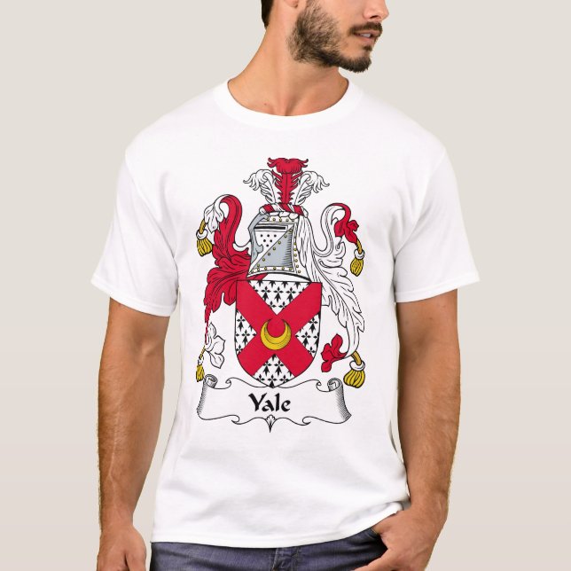 Camiseta Escudo de la familia de Yale (Anverso)