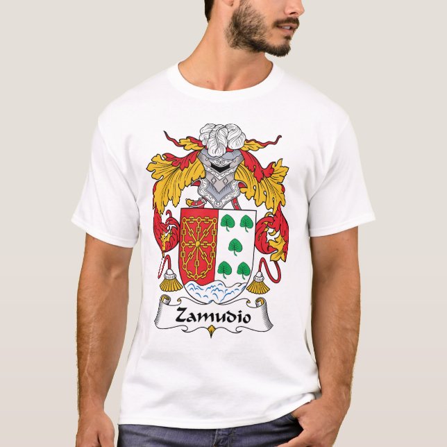 Camiseta Escudo de la familia de Zamudio (Anverso)