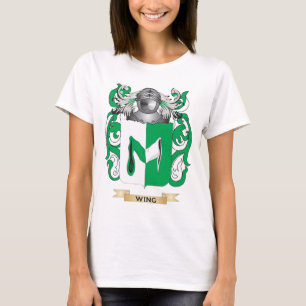 Camiseta Escudo de la familia del ala (escudo de armas)