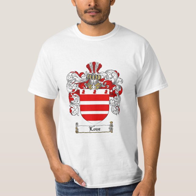 Camiseta Escudo de la familia del amor - escudo de armas (Anverso)