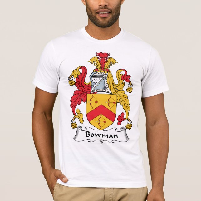 Camiseta Escudo de la familia del arquero (Anverso)