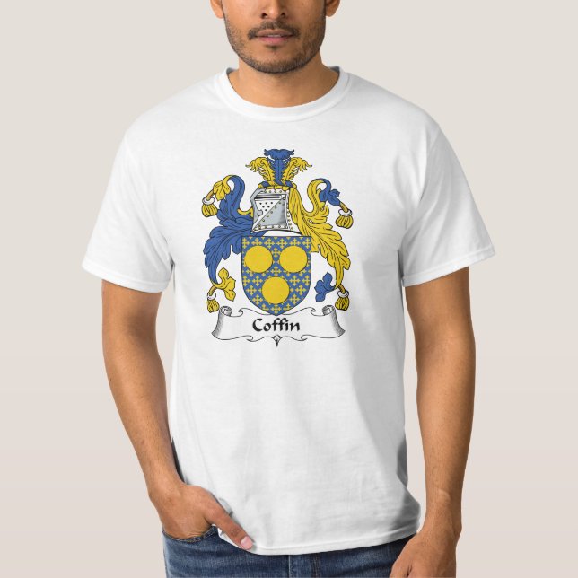 Camiseta Escudo de la familia del ataúd (Anverso)