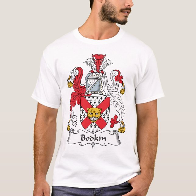 Camiseta Escudo de la familia del Bodkin (Anverso)