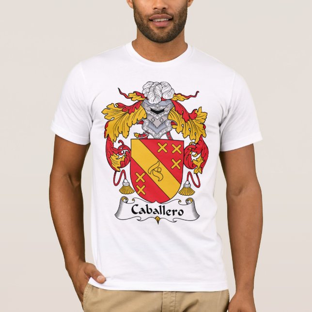 Camiseta Escudo de la familia del caballero (Anverso)