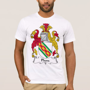 Camiseta Escudo de la familia del ciruelo