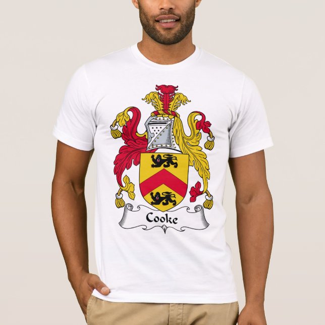 Camiseta Escudo de la familia del cocinero (Anverso)